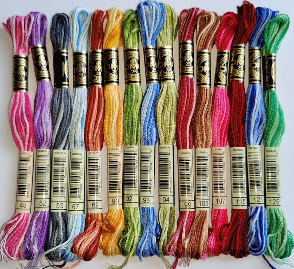 DMC muliinilanka, Moulin&eacute; Special, KIRJAVAT